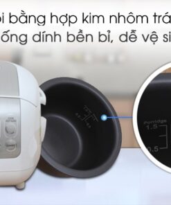 Nồi cơm điện tử Toshiba 1 lít RC-10NMFVN(WT)