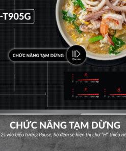 Bếp từ ba Eurosun EU-T905G