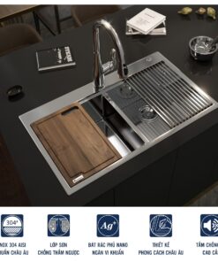 Chậu rửa bát Konox KN8850TD