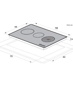 Bếp điện từ ba Spelier SPM 938H PLUS