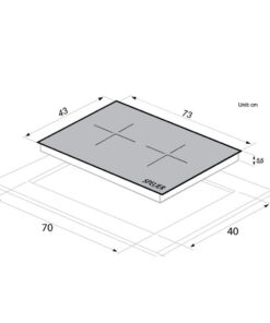 Bếp từ đôi Spelier SPM 728I PLUS