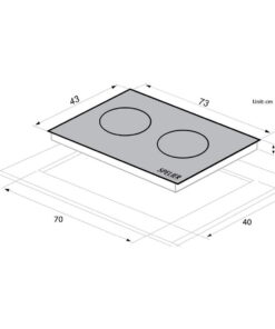 Bếp từ đôi Spelier SPM-928I Plus