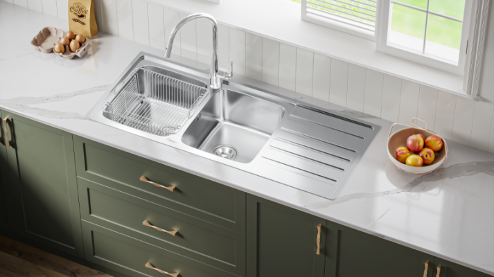 Chậu rửa bát Konox European sink Artusi KS11650 1D – Bàn phải