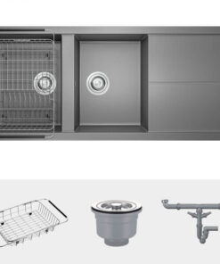 Chậu rửa bát Konox Granite Sink Livello Smart 1160 Grey