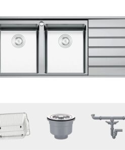 Chậu rửa bát Konox European sink Premium KS11650 2B – Bàn phải Chậu rửa bát Konox European sink Premium KS11650 2B – Bàn phải
