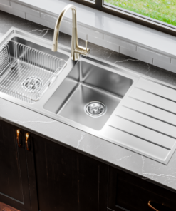 Chậu rửa bát Konox European sink Premium KS11650 2B – Bàn phải Chậu rửa bát Konox European sink Premium KS11650 2B – Bàn phải
