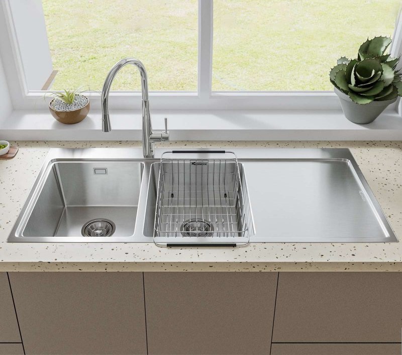 Chậu rửa bát Konox Turkey Sink Miro 1160 Chậu rửa bát Konox Turkey Sink Miro 1160