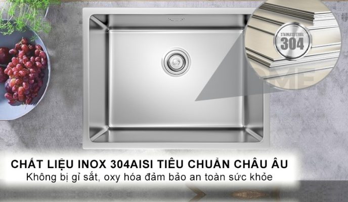 Chậu rửa bát Konox Undermount Sink Cube 5444SU