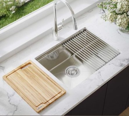 Chậu rửa bát Konox Workstation Sink – Undermount Sink KN8046DUB