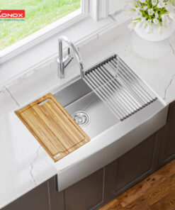 Chậu rửa bát Konox Workstation Sink – Apron Sink KN8051AS Curve