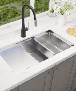 Chậu rửa bát chống xước Konox KN8146SU Dekor-Full