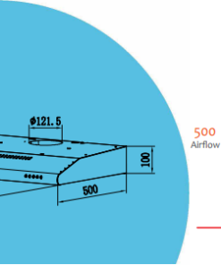 Máy Hút Mùi Cổ Điển Tomate TOM 1301B