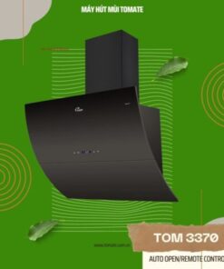Máy Hút Mùi Kính Vát Tomate TOM 3370