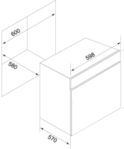 Máy Rửa Bát Âm Tủ 14 Bộ Tomate TOM 6014