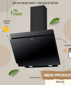 Máy Hút Mùi Kính Vát Tomate TOM 3374