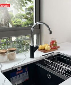 Vòi rửa bát Konox Modo Black