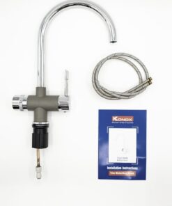 Vòi rửa bát ba đường nước Konox Trim-Water Grey Vòi rửa bát ba đường nước Konox Trim-Water Grey