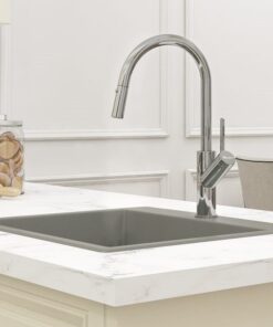 Vòi rửa bát dây rút Konox Ponte Chrome