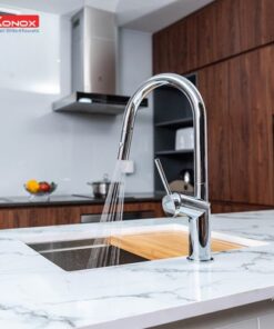 Vòi rửa bát dây rút Konox Neva