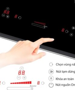 Bếp từ đôi Tomate TOM 02I-7S