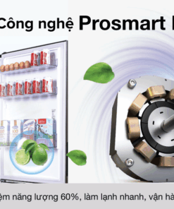 Tủ lạnh ngăn đá dưới 2 cánh Beko Inverter 340 lít RCNT340I50VZK