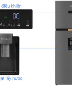 Tủ lạnh ngăn đá trên 2 cánh Beko Inverter 375 lít RDNT401E50VZDK