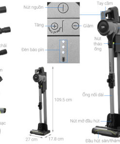 Máy hút bụi không dây Beko VRT94929VI