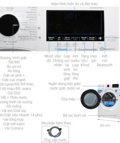 Máy giặt Beko Inverter 10Kg WCV10649XWST Máy giặt Beko Inverter 10Kg WCV10649XWST