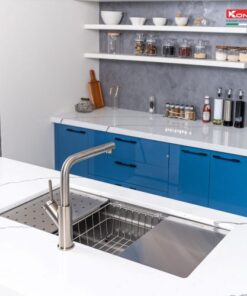 Chậu rửa bát chống xước Konox Workstation Sink – Undermount Sink KN7644SU Dekor