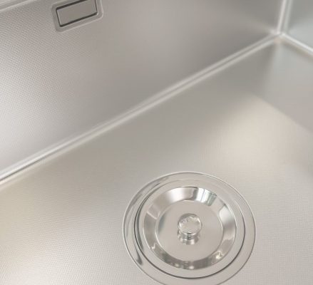 Chậu rửa bát chống xước Konox Top Mount Sink KN8151TS Dekor Basic