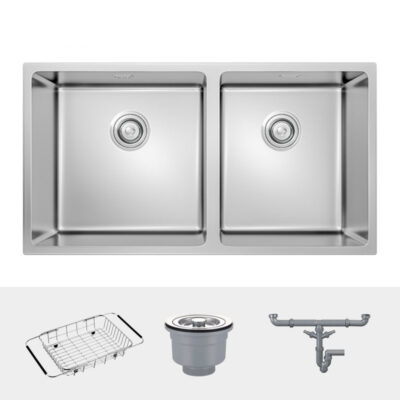 Chậu rửa bát Konox Undermount Sink Cube 8144DU