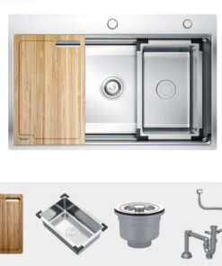 Chậu rửa bát Konox Topmount Sink KN7650TS