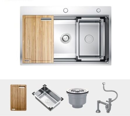 Chậu rửa bát Konox Topmount Sink KN7650TS