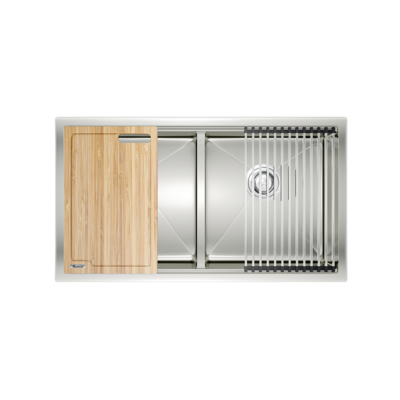 Chậu rửa bát Konox Workstation Sink – Undermount Sink KN8046DUB