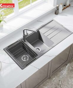 Chậu rửa bát Konox Granite Sink Phoenix 1160 Grey