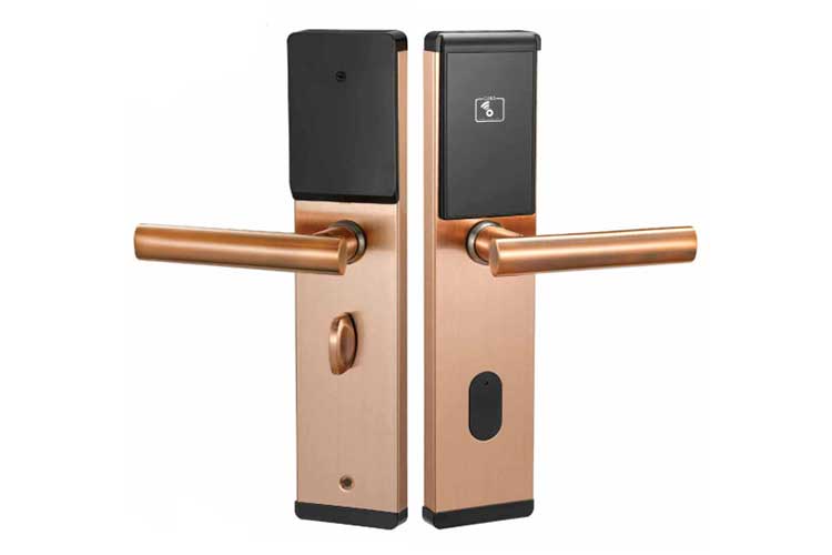 Khóa thẻ từ Hubert HB KS77 Copper