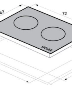 Bếp từ đôi Spelier SPV T06