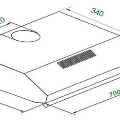 Máy hút mùi cổ điển Spelier SP 624