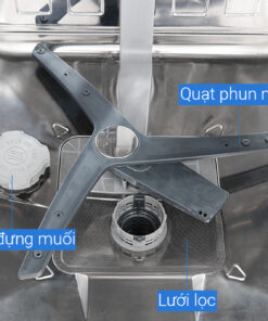 Máy rửa bát 15 bộ Beko DEN48520X Máy rửa bát 15 bộ Beko DEN48520X