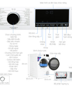 Máy sấy ngưng tụ Beko 9kg B3T4319W