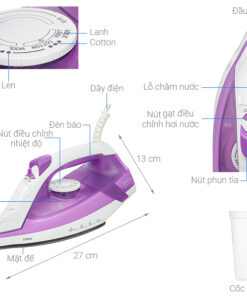 Bàn ủi hơi nước Beko SIM3617