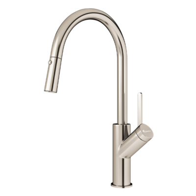 Vòi rửa bát dây rút Konox Ponte Nickel