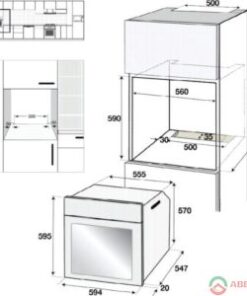 Lò nướng âm tủ Beko BBIS13400XMSE