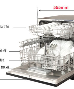 Máy rửa bát 8 bộ Spelier SMS 08 Plus 1DW