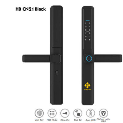 Khóa điện tử Hubert HB CN21 Black