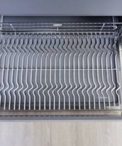 Giá xoang nồi nan Oval âm tủ - gắn cánh,gay giảm chấn Eurogold EPV50