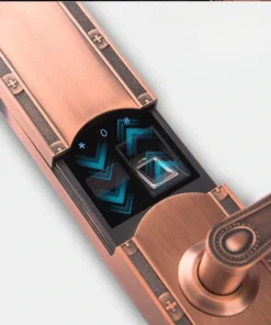 Khoá điện tử đại sảnh Hubert HB DS77 Copper