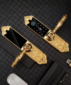 Khoá điện tử đại sảnh Hubert HB DS79 Gold Mini