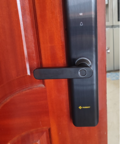 Khóa điện tử cửa gỗ Hubert HB CG59 Rough Black