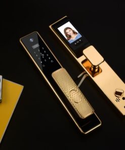 Khoá điện tử cửa gỗ Hubert HB CG99 Gold 24K